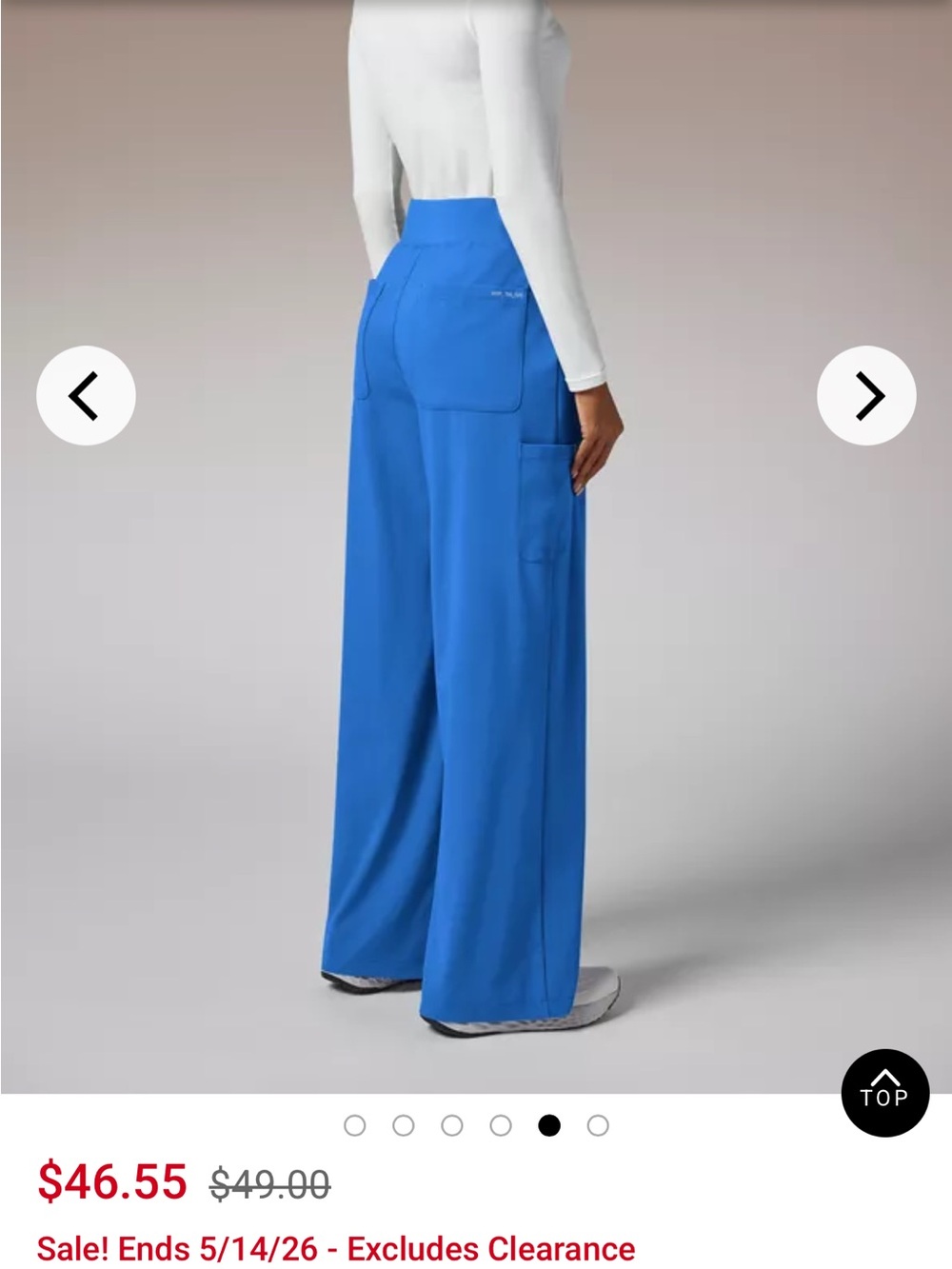 Scrub pants